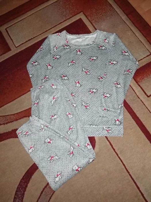 Piżama damska, cieplejsza, rozmiar 40