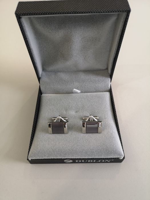 Spinki mankietowe firmy Dublon nowe