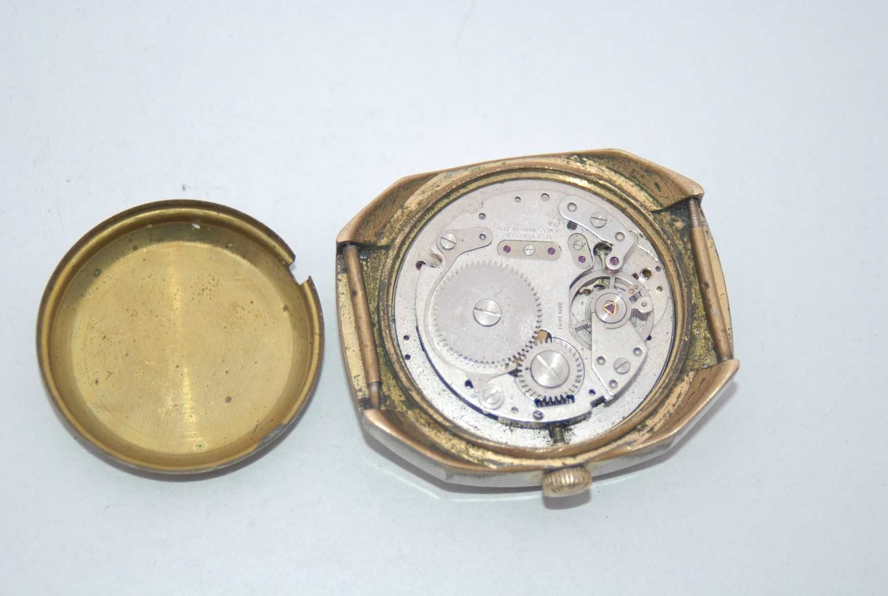 Stary zegarek Szwajcarski MENTOR Racing 17 jewels