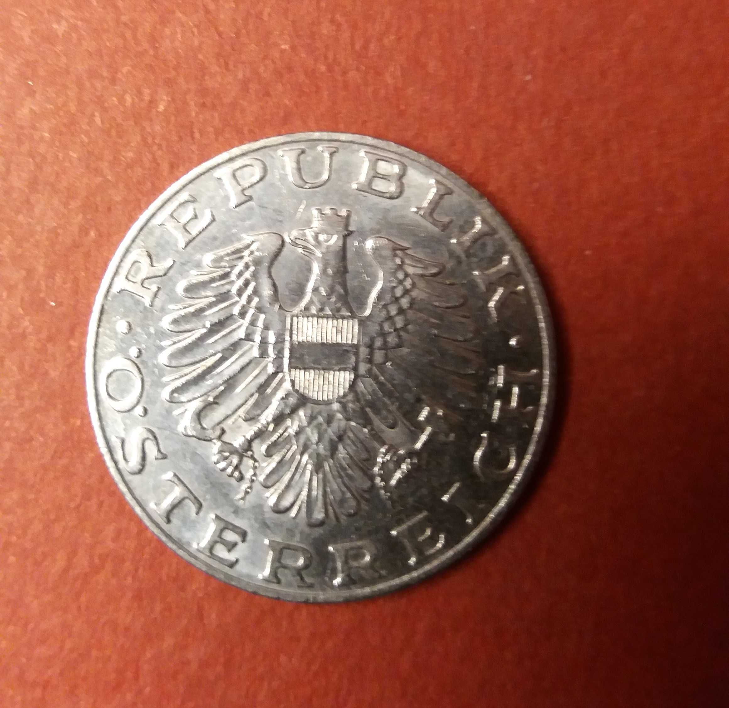 AUSTRIA - 3 ładne monety 10 Schilling  1975, 1987, 1995