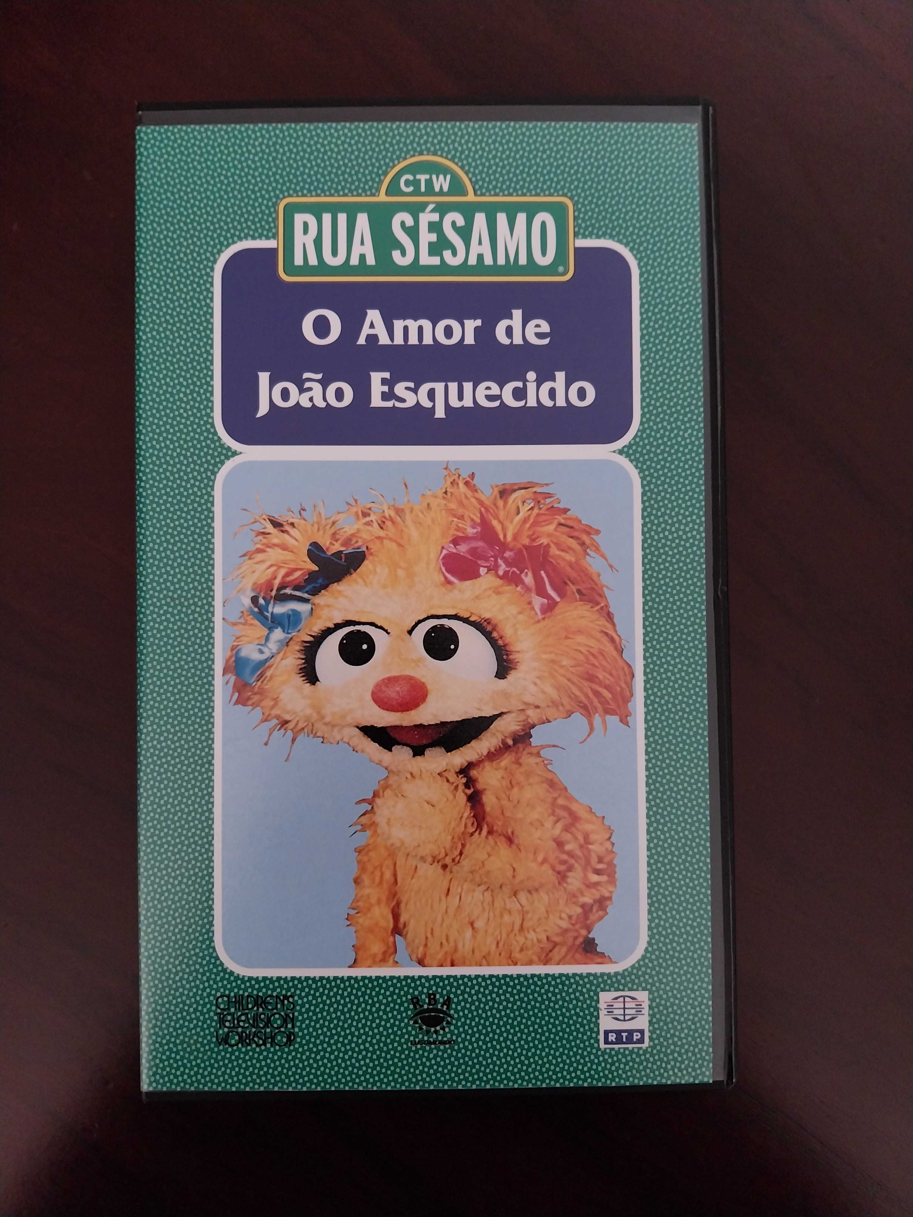 Coleção Rua Sésamo (VHS, 21 títulos)