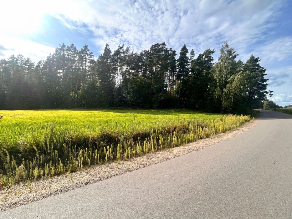 Dzialka z pozwoleniem na budowe, Szczebra okolice Augustowa