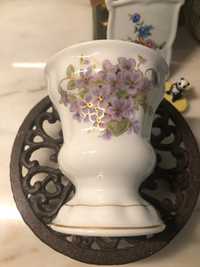 Vaso de porcelana vintage