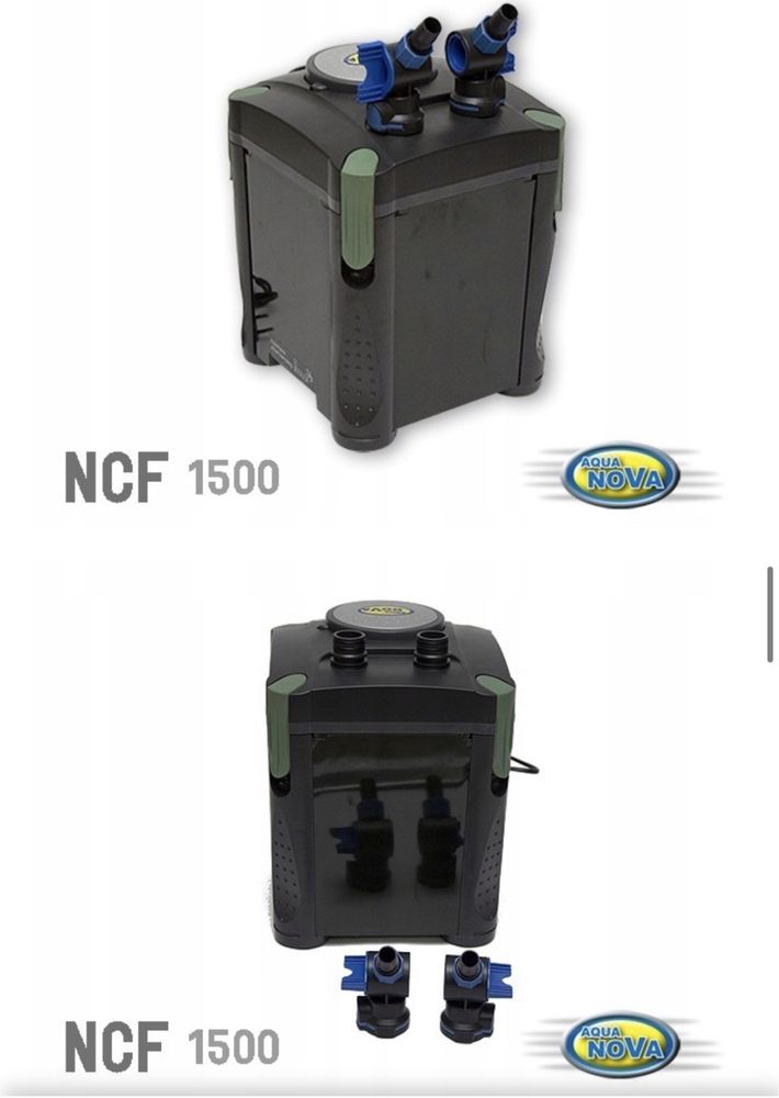 Filtr zewnętrzny kanistrowy Aqua Nova NCF 1500
