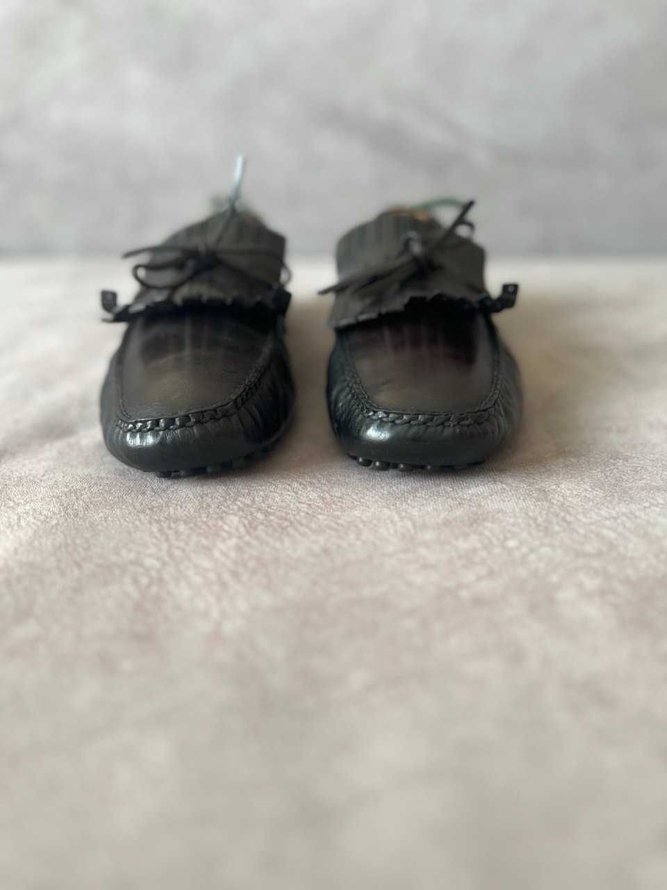 Оригінальні Шкіряні Мокасини Car Shoe 25см
