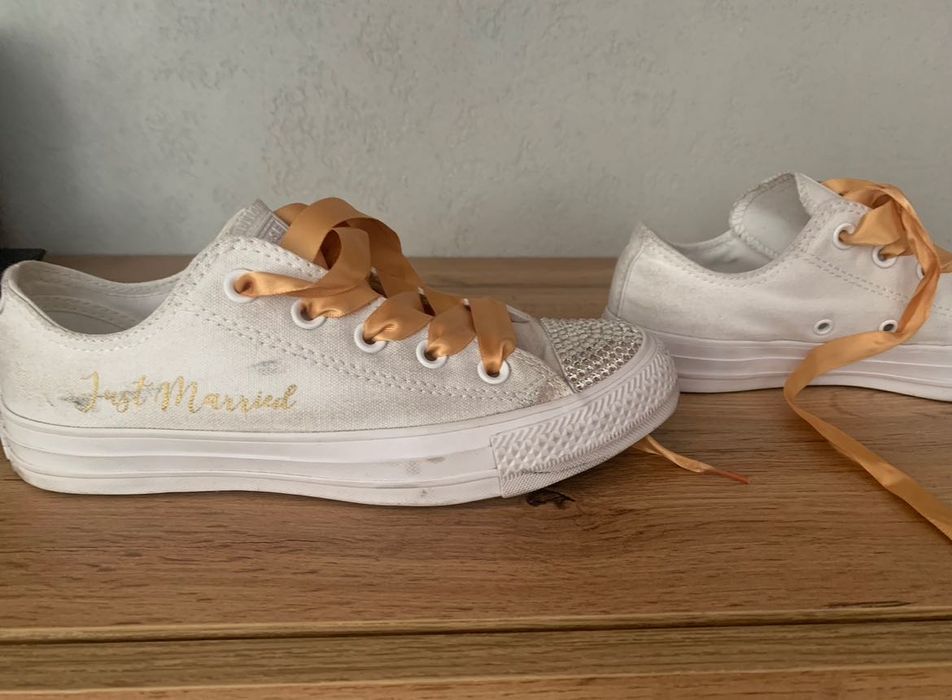 Trampki ślubne - Wedding Converse