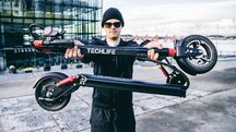 Techlife X5 Hulajnoga Elektryczna Miejska Dla Dorosłych || Mobiway.pl