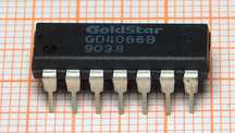 Układ GD4066B ( CD4066B ) czterokanałowy przełącznik analogowy [0402]U