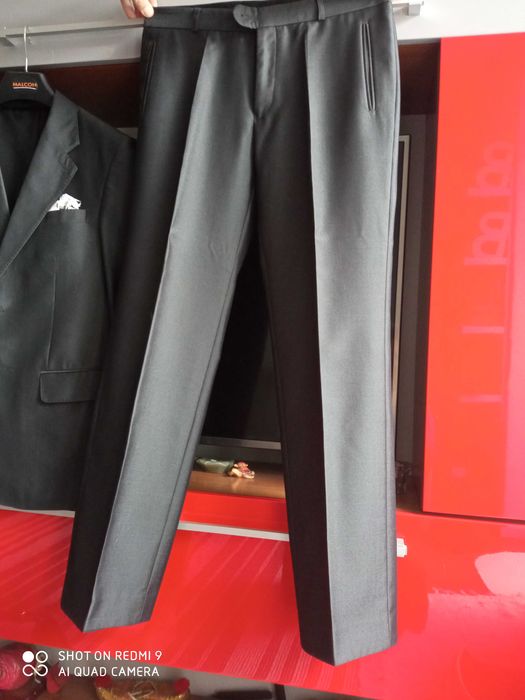 Garnitur stalowy męski 176/96