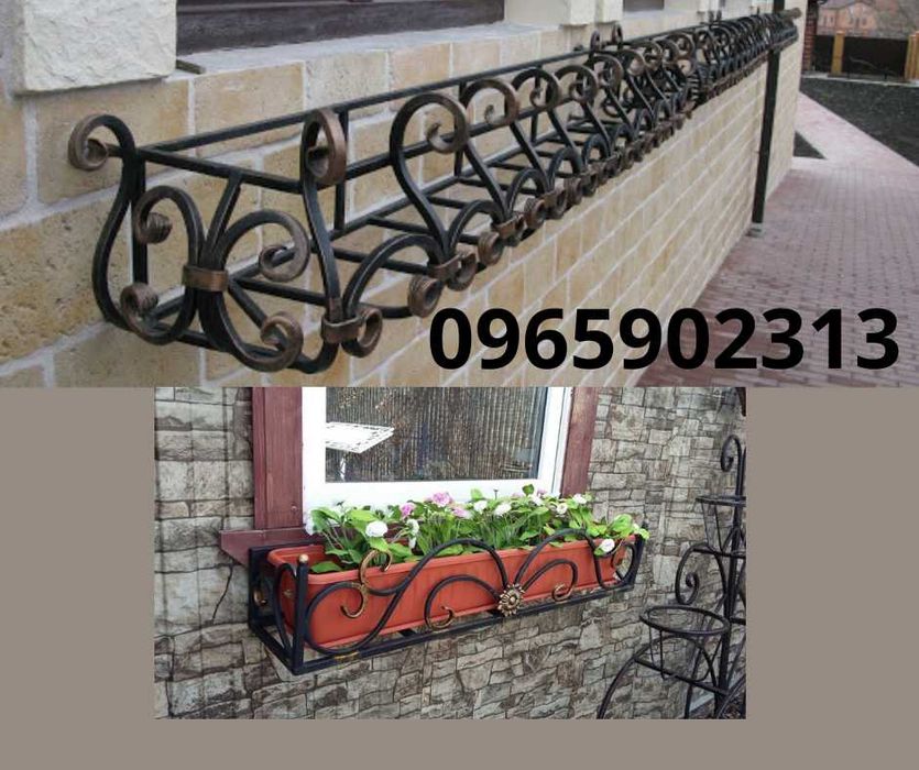 Квітнички для вікон