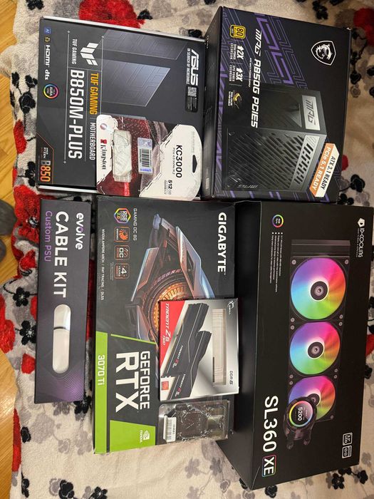 Ігровий Компьютер Ryzen 7 7800X3D RTX 3070 TI DDR5 32 CL30 / TUF  B850