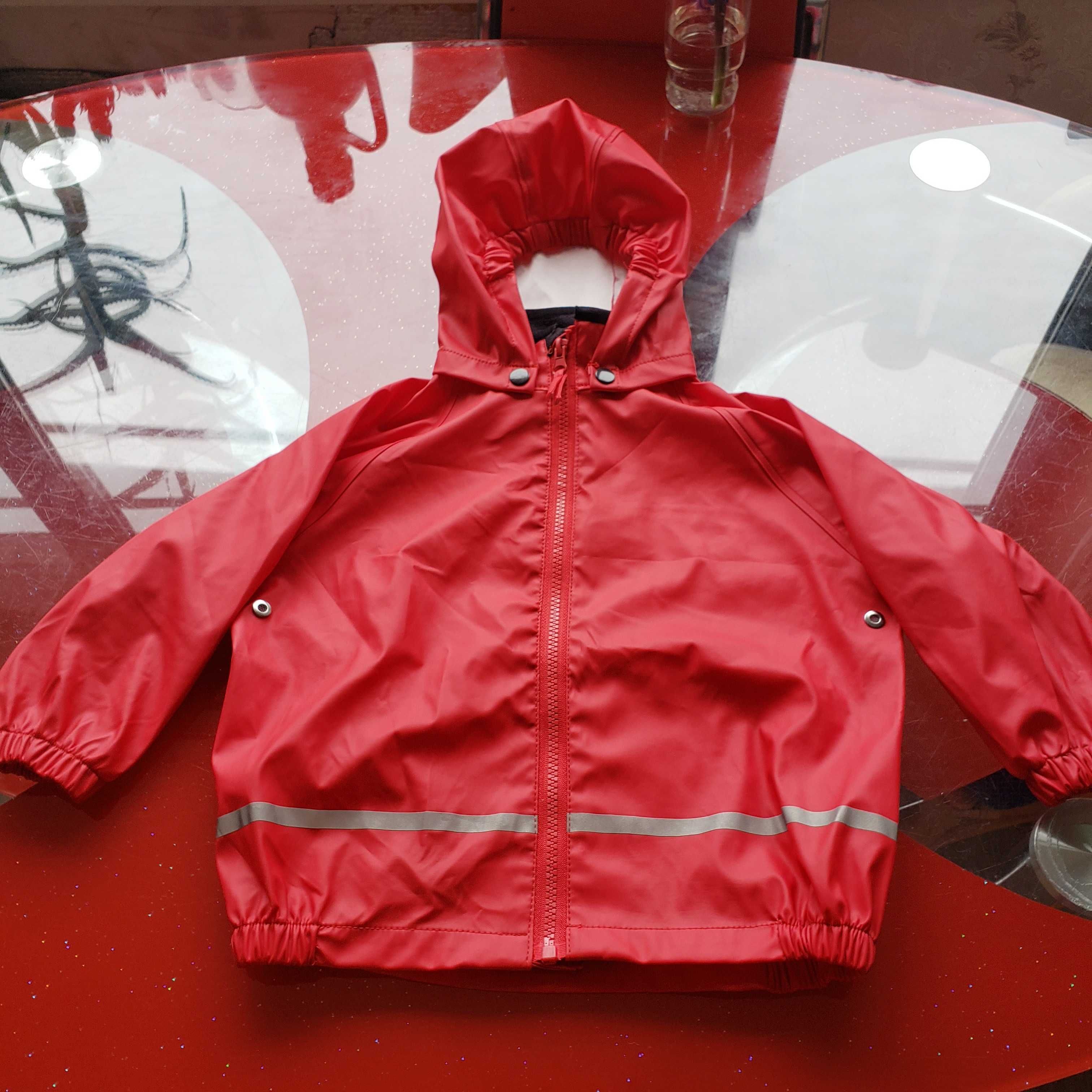 Ellos куртка дождевик от дождя мальчику девочке 1-2г 86-92см