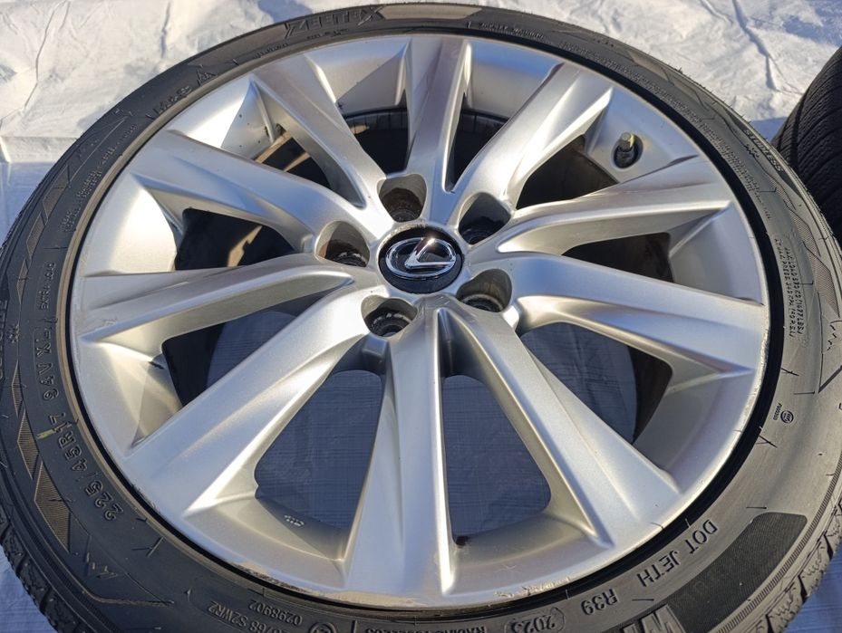 Koła felgi Aluminiowe 17 cali Lexus IS II III + Opony zimowe Oryginał