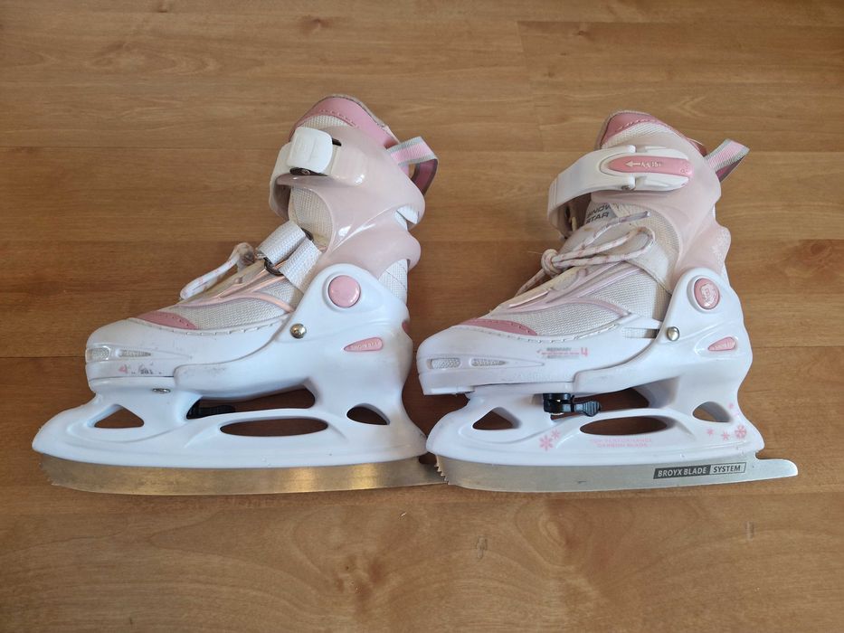 Łyżwy dziecięce regulowane Broyx Snow Star r26-29 dla dziewczynki