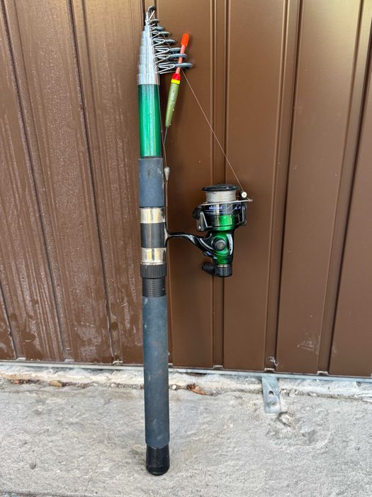 Wędka z kołowrotkiem okuma