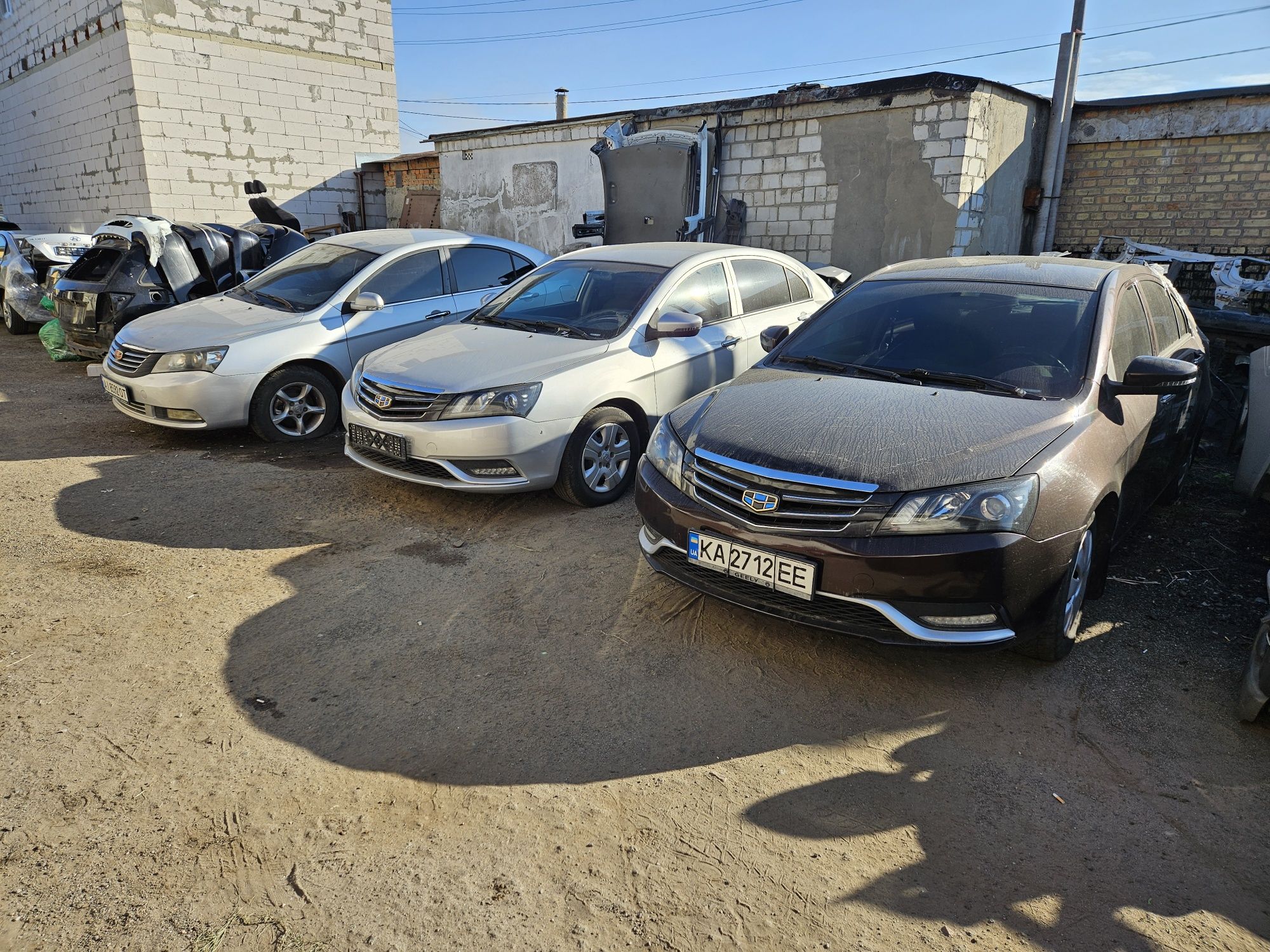 Разборка розборка китайських авто GEELY EMGRAND 7