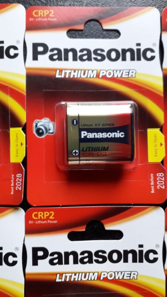 Bateria Panasonic CRP2 Lithium CR-P2