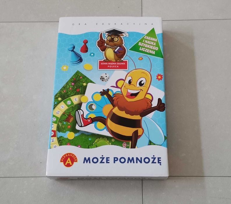 "Może pomnożę" gra edukacyjna firmy Alexander dla dzieci w wieku 8+