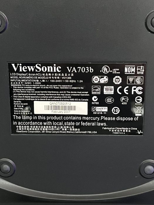 Monitory LCD sprawne