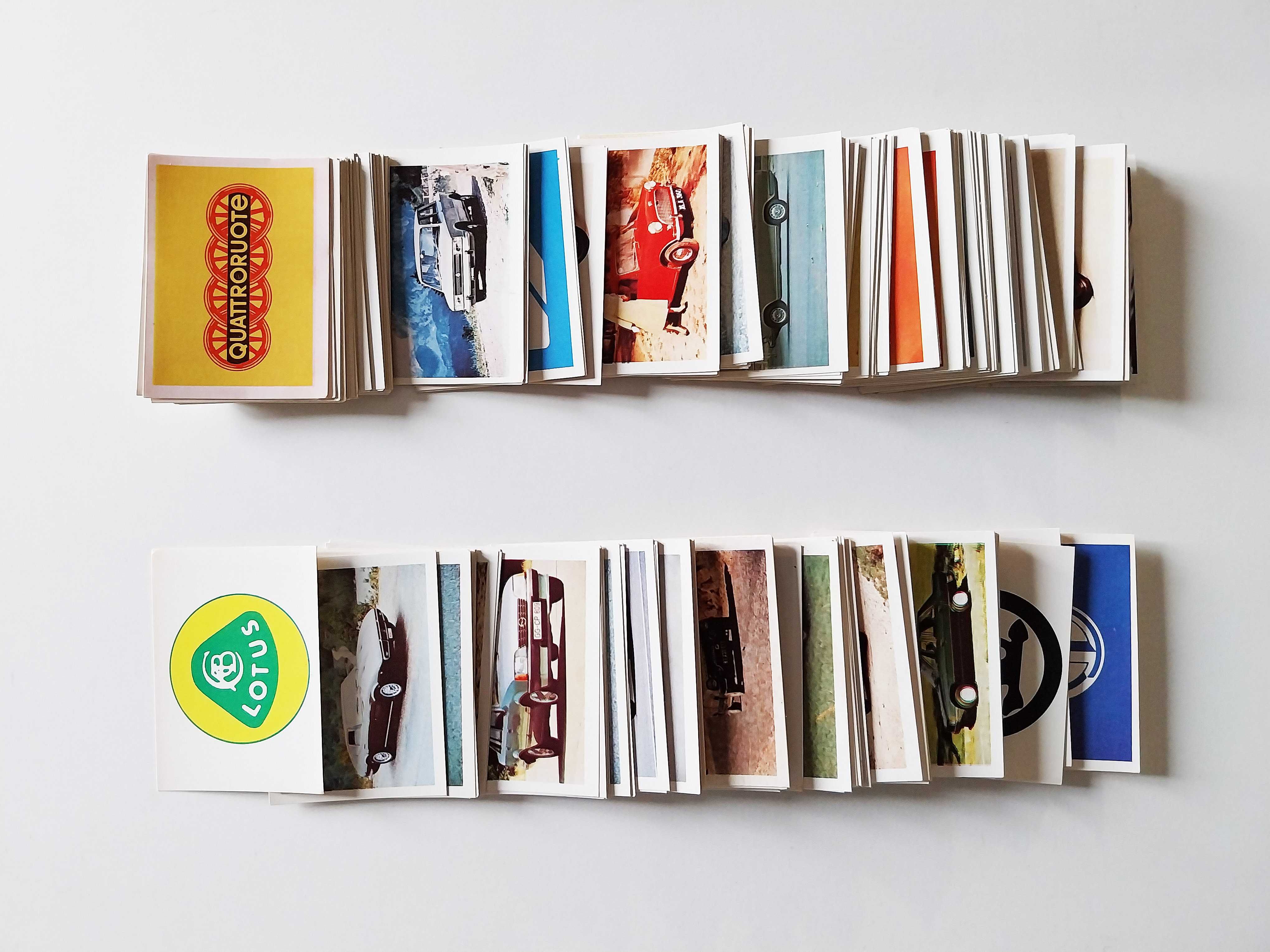 300 cromos (154 dif.) QUATTROROUTE (Disvenda) | lote ou venda avulso
