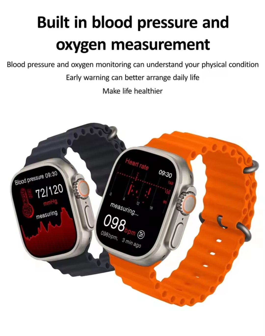 Smart watch T-800 u2 dla mężczyzn i kobiet