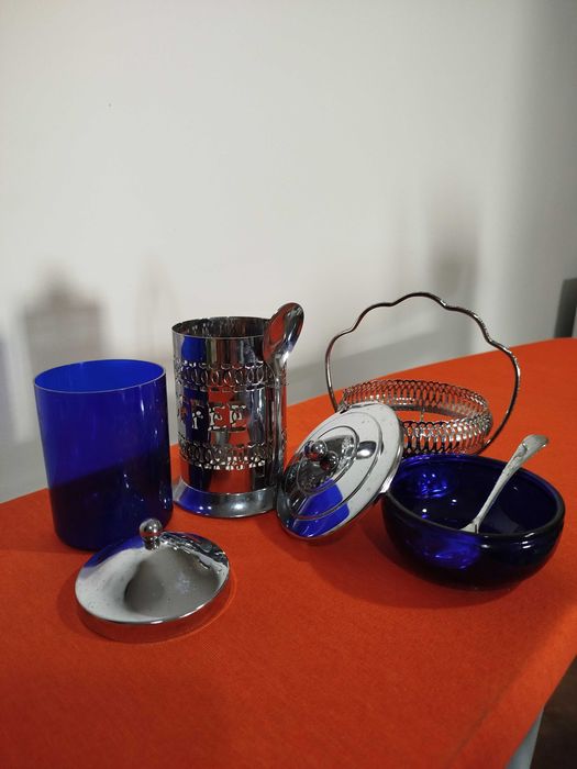 Conjunto vintage (açúcar e café)