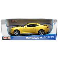 Model auto Chevrolet CAMARO SS 2016 yellow 1:18 Maisto 31689