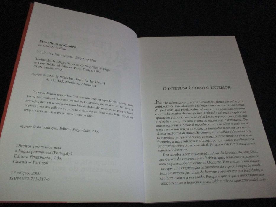 Livro Feng Shui do Corpo Chao-Hsiu Chen