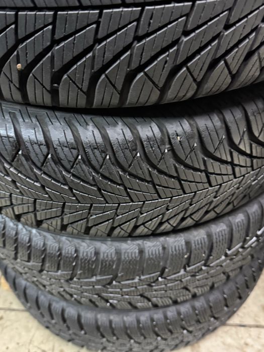 Opony 195/65/15 fulda i nokian 7 mm zimowe 4 sztuki