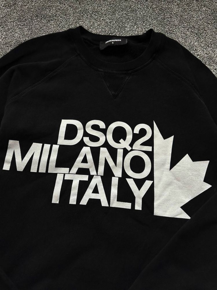 Світшот Dsquared2 з логотипом/Нові колекції/Оригінал/