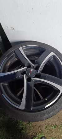 Alufelgi 17 Shark Alutec z oponami Riken Seat Ibiza