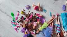 Lalki Barbie , Elsa, Anna, konie, Ken, LOL