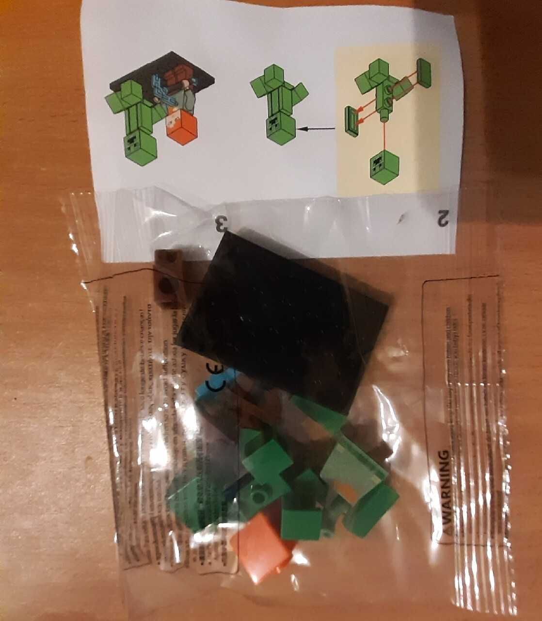 2x figurki Minecraft