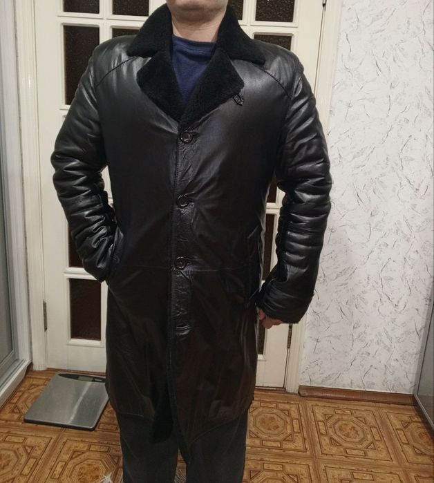 50-56.Куртки дублёнки мужские натуральная кожа