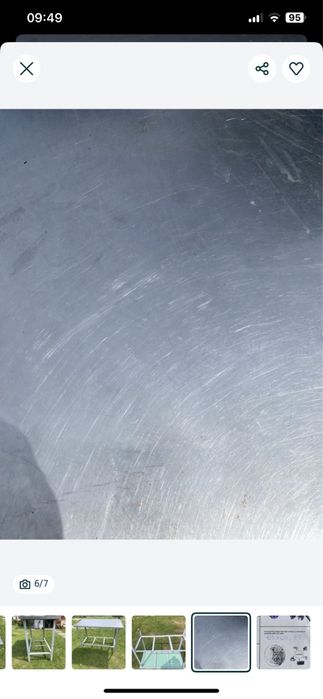 Стіл з нержавійки