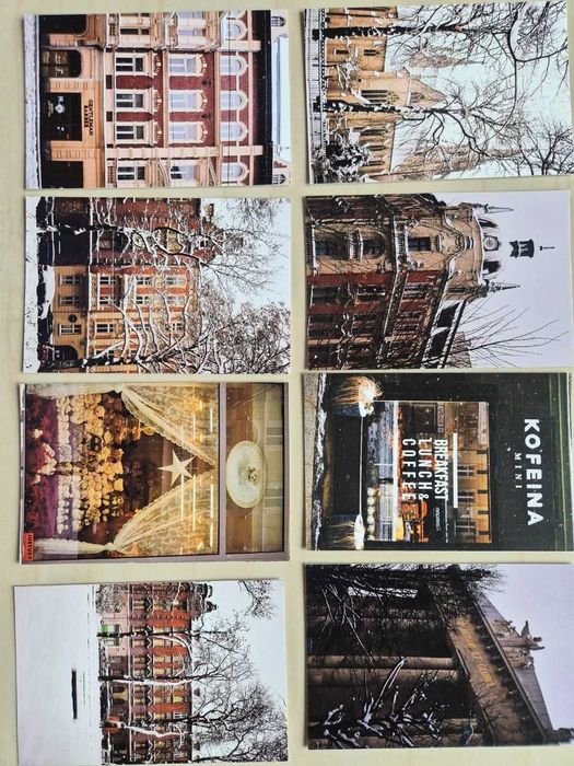 Autorskie pocztówki z widokami Katowic