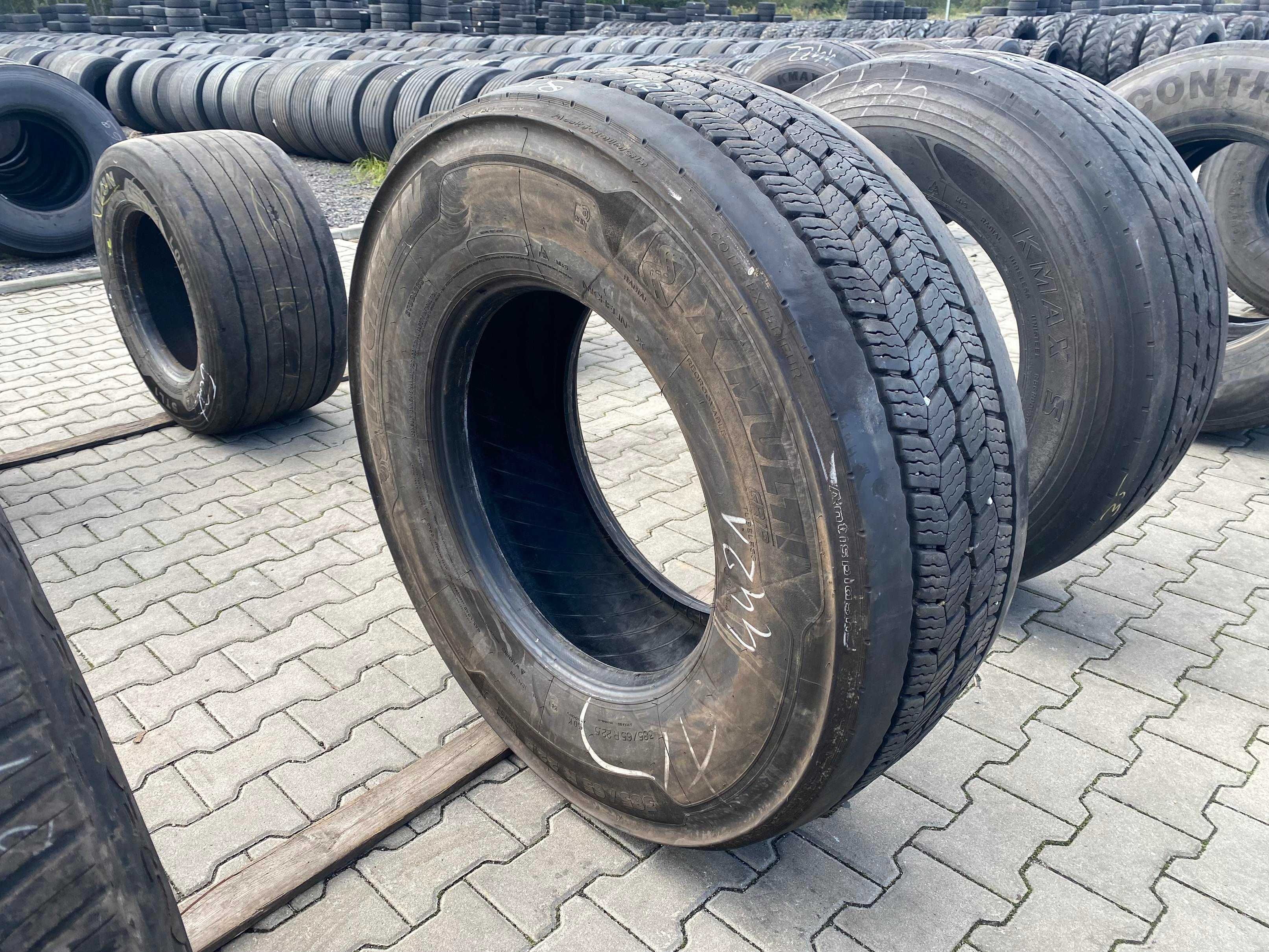 Opona 385/65R22.5 MICHELIN XMULTI GRIP Z Przód 9-12mm