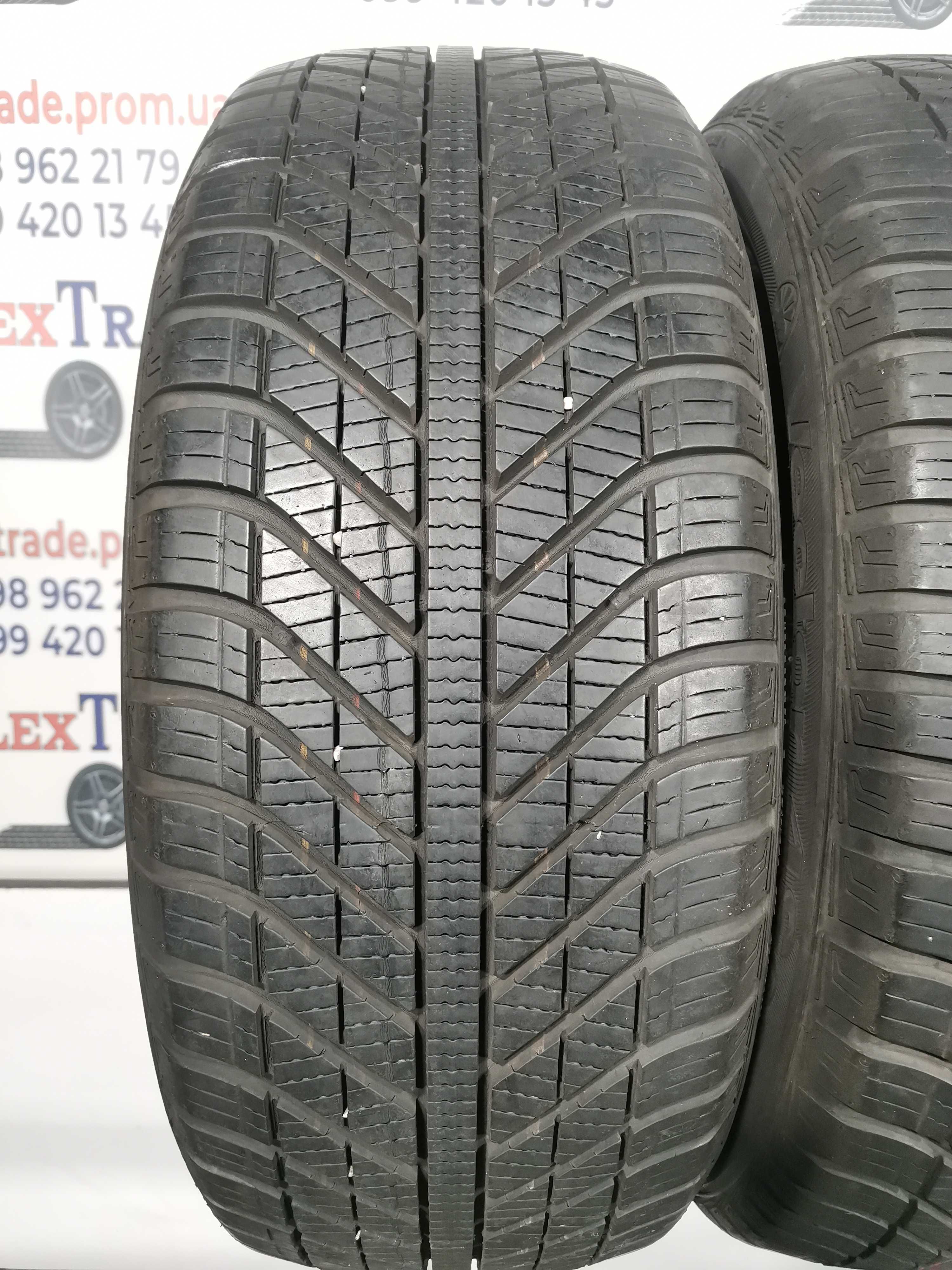 2 шт. 205/50 R17 Goodyear Vector 4Seasons шини б/у, протектор 6.5мм