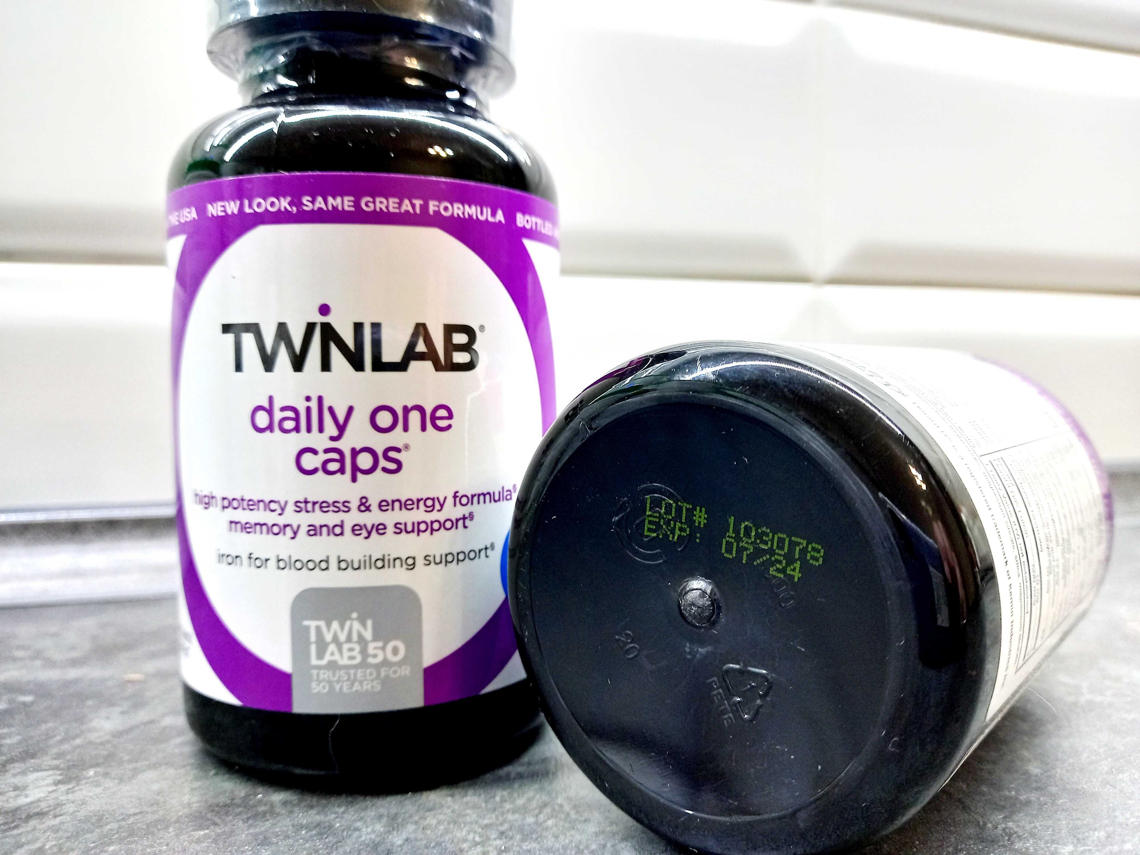 -40% Twinlab, Daily One (90 капc.), мужские витамины женские витамины