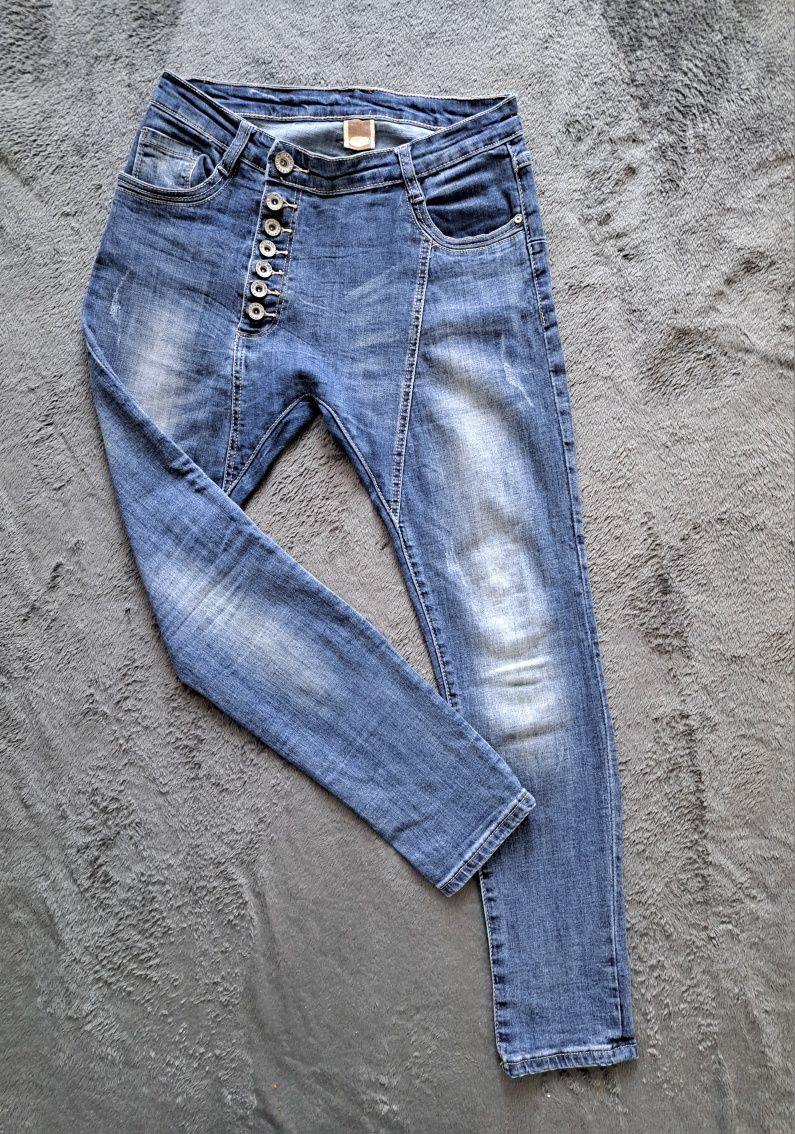 Spodnie jeansy damskie rozm S/M