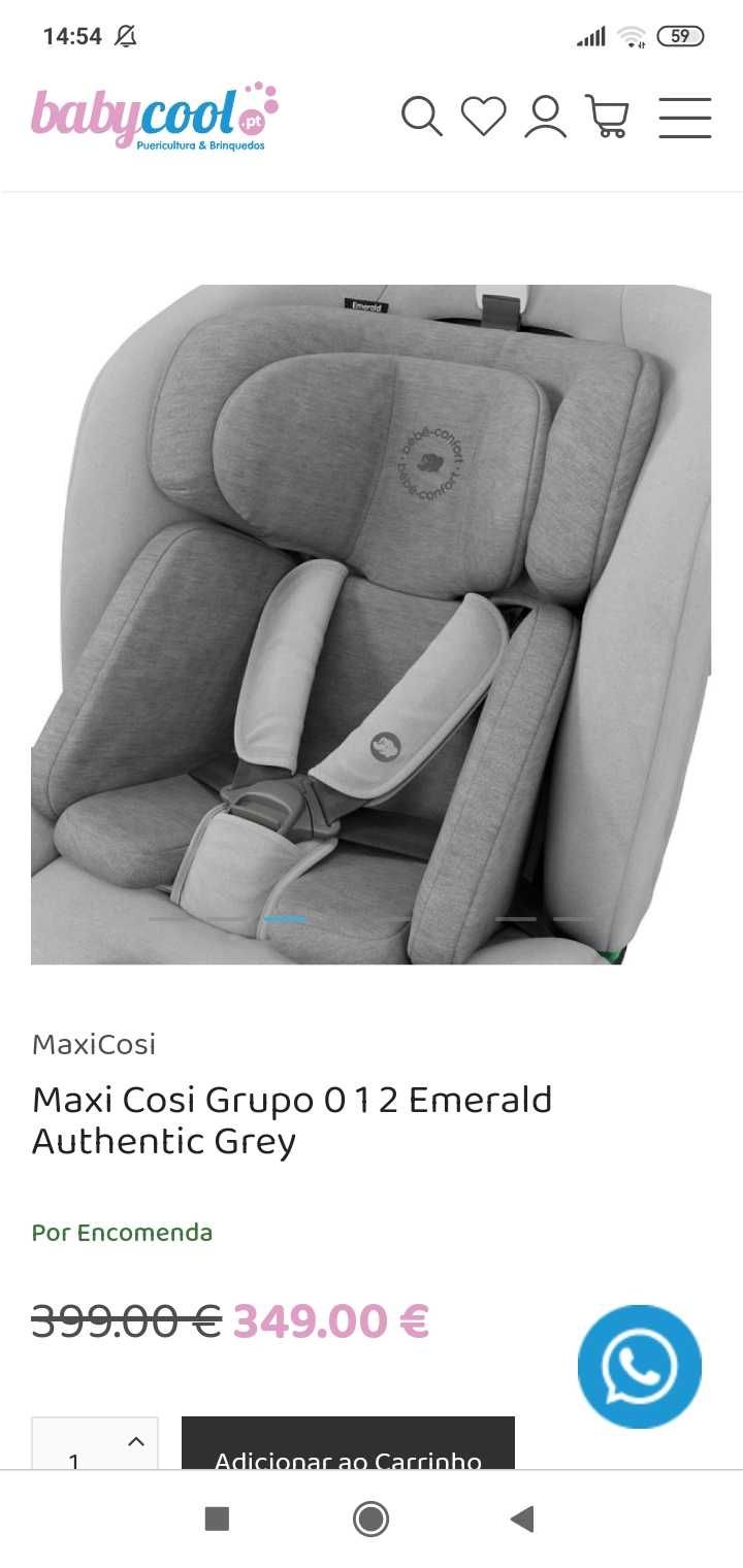 Cadeira maxi cosi