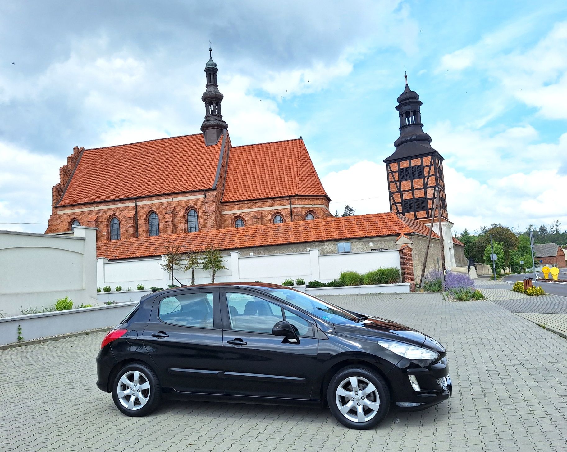 Peugeot 308 1.6 120km* czarny* climatronik*wielofunkcja*alufelgi*isofx