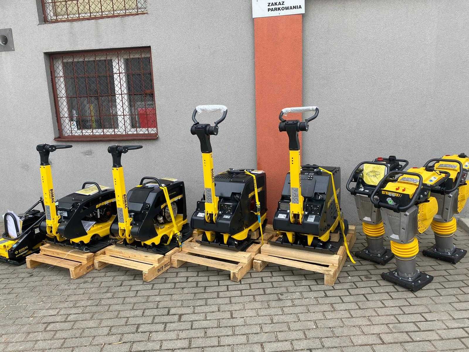 Zagęszczarka Rewersyjna HUSQVARNA LG 300 Honda 60cm 270kg Wacker Bomag