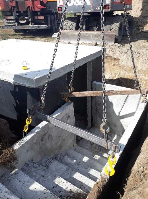 Schron spiżarka piwnica betonowa szambo kanał Łask Wieluń Łowicz