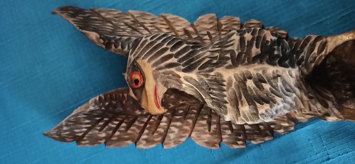Орёл деревянный сувенир