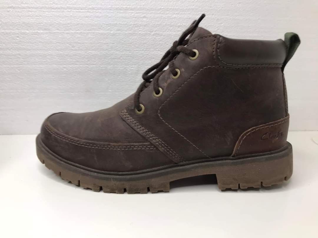 Męskie trapery skórzane ocieplane Clarks Rozmiar 42