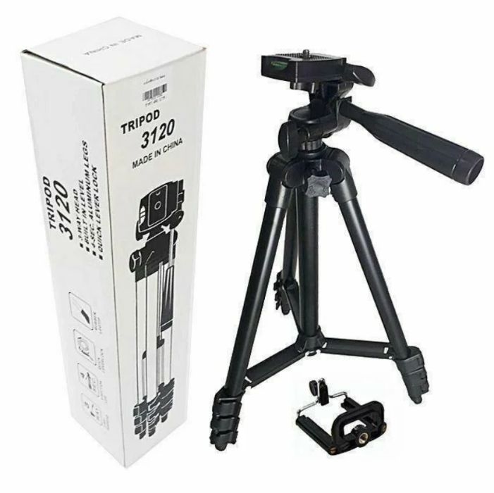 Якісний штатив алюмінієвий Tripod підійде для смартфону та айфону