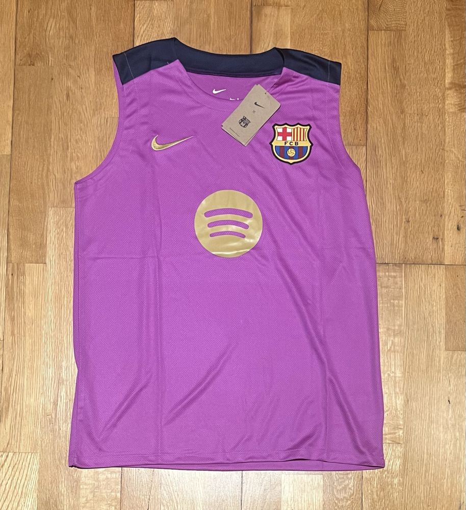 Camisola Treino Manga Cava Barcelona 25/26