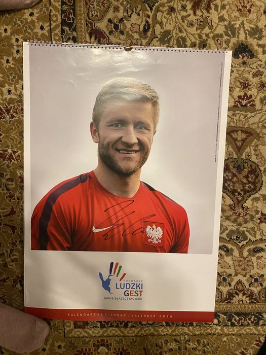 Kalendarz z autografem Jakub Błaszczykowski