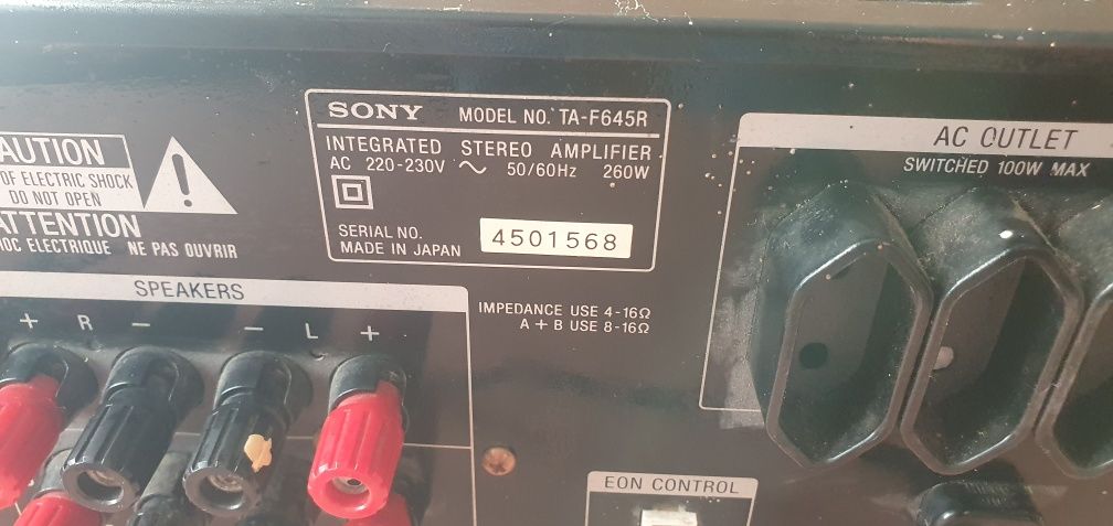 Wzmacniacz SONY TA-F645R